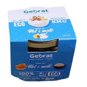 gelat de mel i mató 125 ml Gebrat