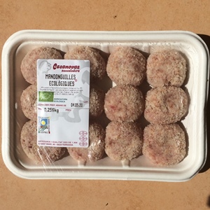 mandonguilles de porc i vedella 280 g 12 u aprox Casanovas