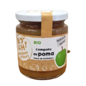 compota de poma 270 Bouquet d'Hort
