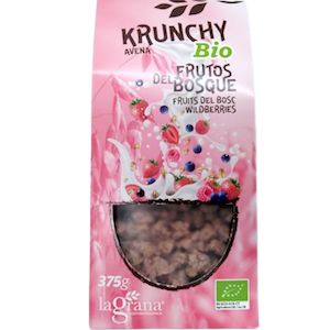 krunchy de fruits del bosc 375 g La Grana