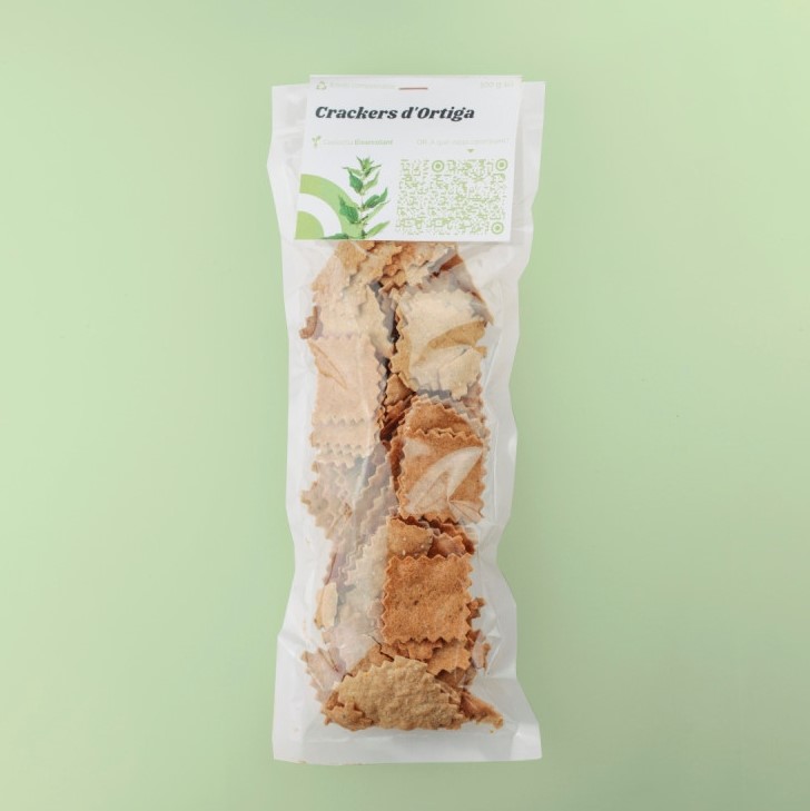 crackers de tomàquet sec i orenga 100 g Eixarcolant